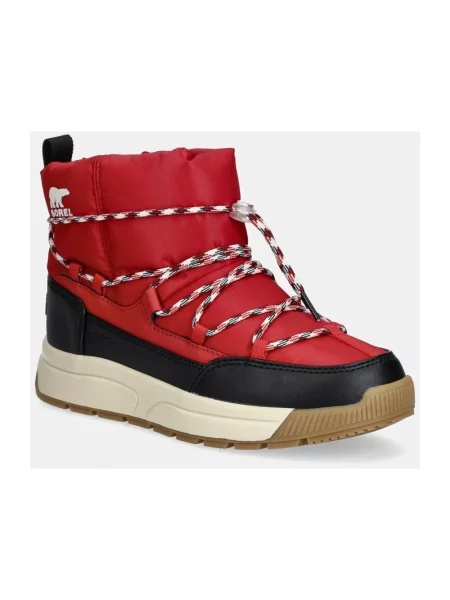 Sorel śniegowce WHITNEY III SLIP-ON WP czerwony