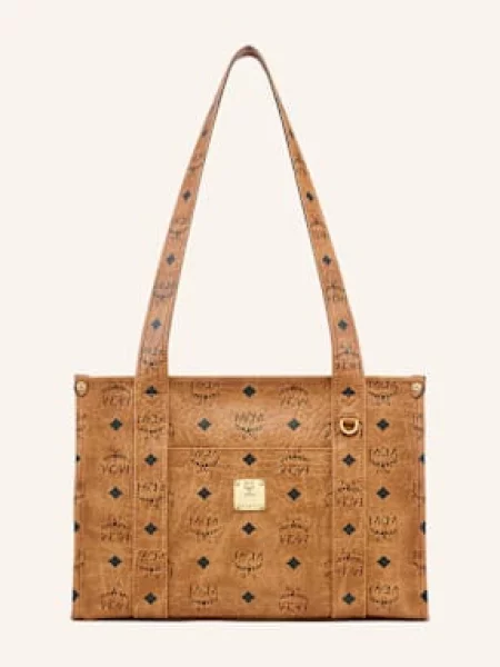 Shopper kabelka Mcm černá