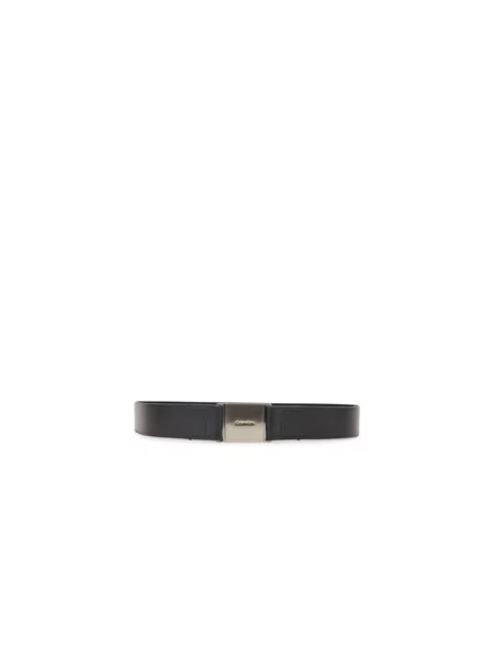 Calvin Klein Dámský Logo Plaque Elasticated Belt černá