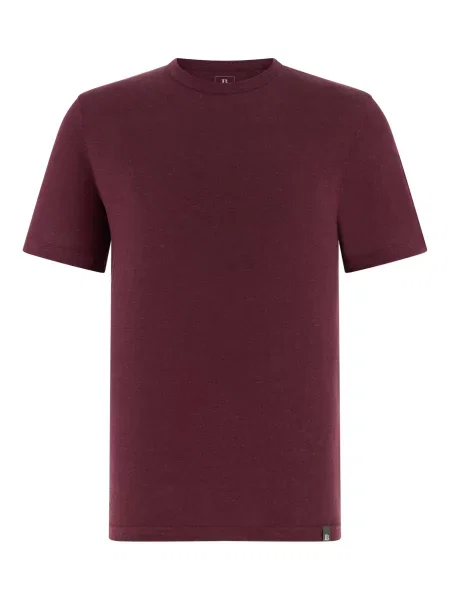 Boggi Milano Tricou burgundy roșu