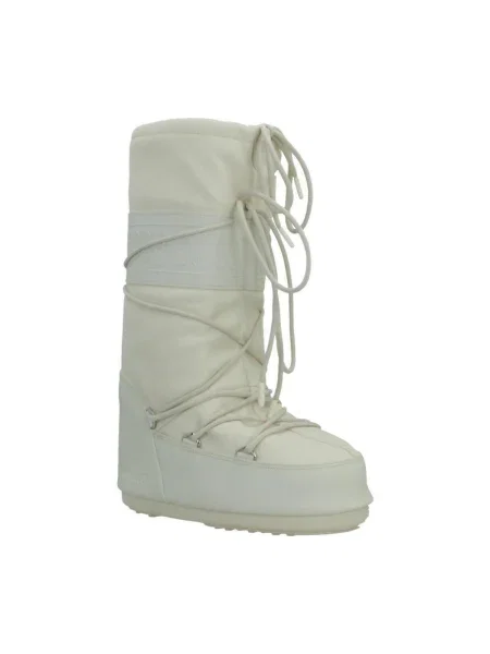Snehule Moon Boot Écru biela