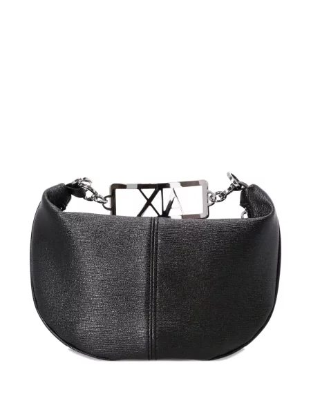 Colier Armani Exchange cu autograf negru
