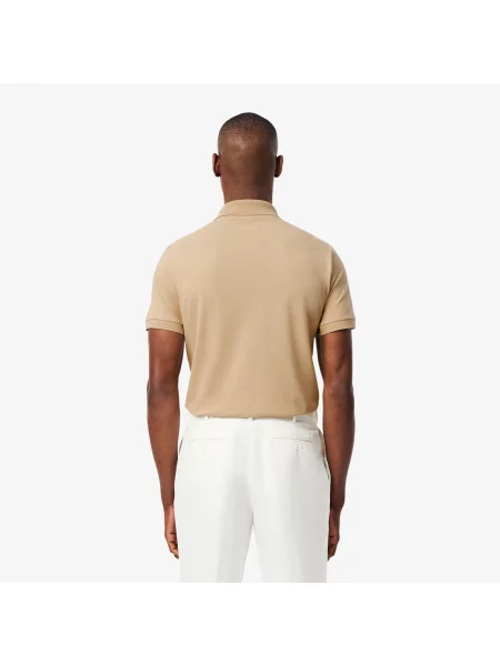 Lacoste Koszulka Polo Classic Fit Light Piqué beżowa
