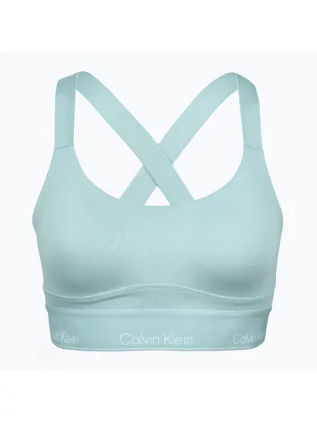 Fitness podprsenka Calvin Klein High Support ether zelená