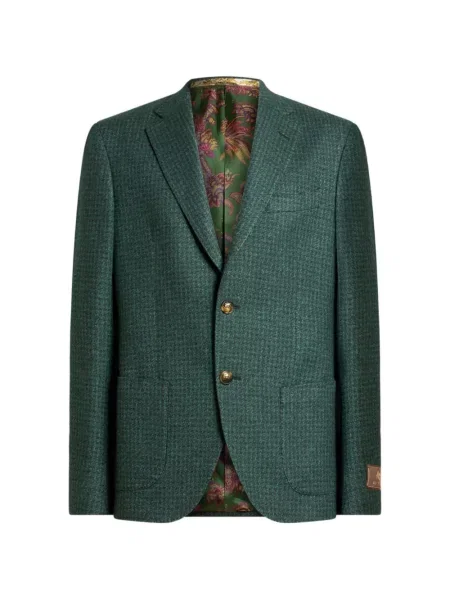 Sacou Etro cu model pepito verde