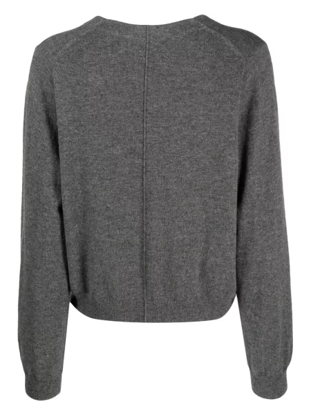 Cropp cardigan Chinti & Parker de lână cu decolteu în V gri