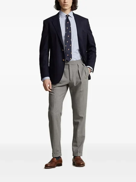 Карирана риза Polo Ralph Lauren бяло