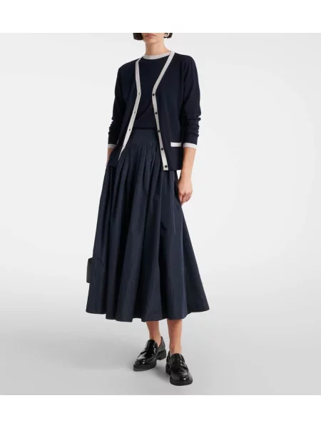 Top 's Max Mara de lână negru