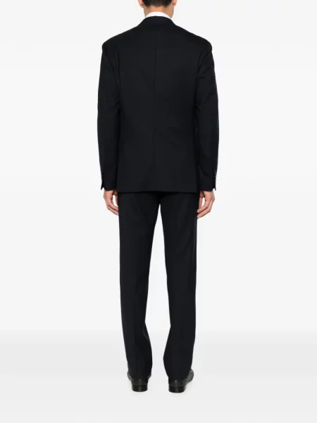 Costum Lardini cu rever albastru