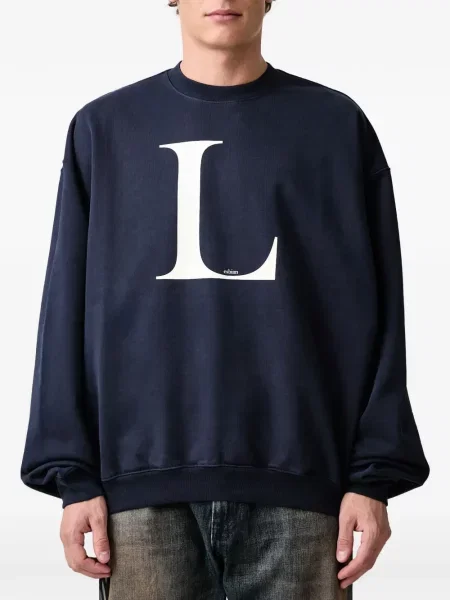 Суитчър Vetements с принт синьо