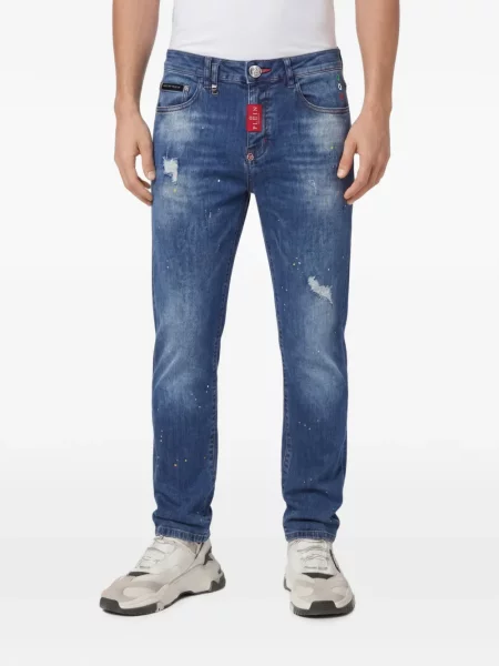 Sužene traperice sužene Philipp Plein plava