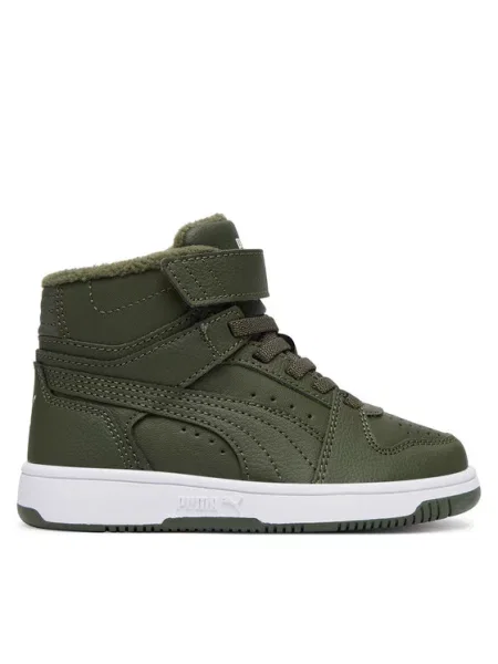 Puma Sneakersy Rebound Slam Mid Wtr ciemny zielony