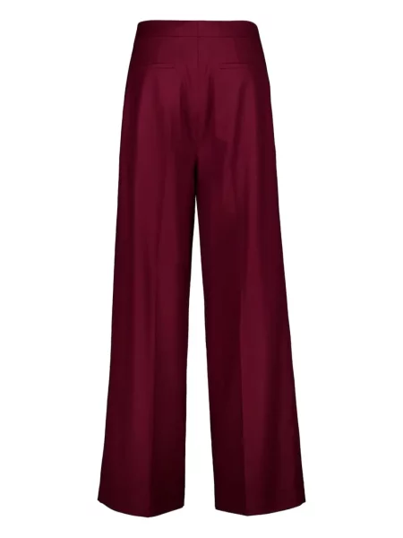 Pantaloni Zeus+dione de lână roșu