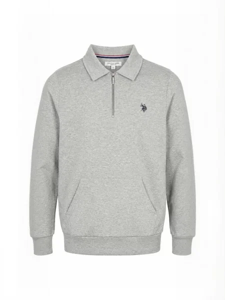U.S. POLO ASSN. Pulover UMDagur amestecat gri