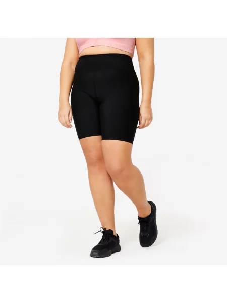 Spodenki fitness Domyos krótkie czarne