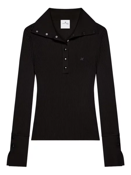 Polo Courreges negru