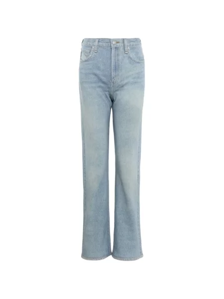 Blugi drepți Rag & Bone albastru