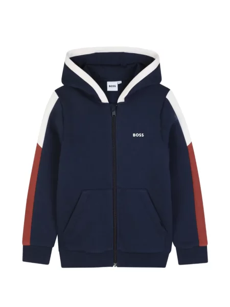 Bluza z kapturem dziecięca Bosswear niebieska