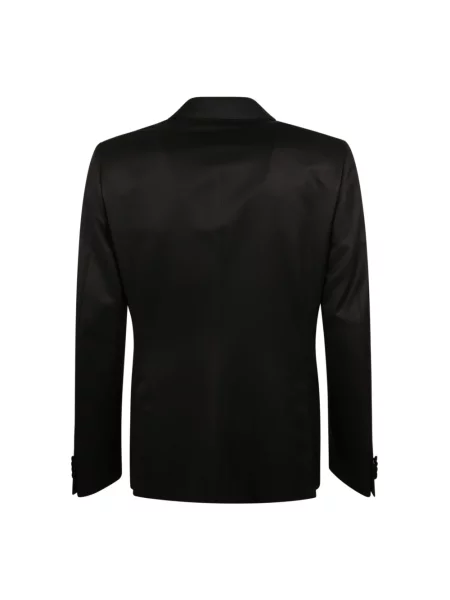 Garnitur Zegna wełniany czarny