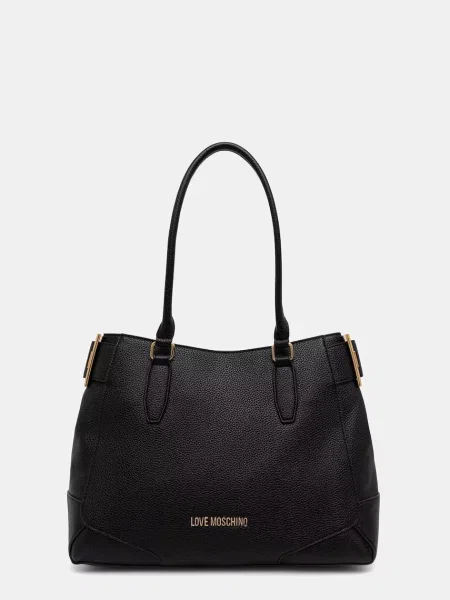 Geantă LOVE MOSCHINO negru