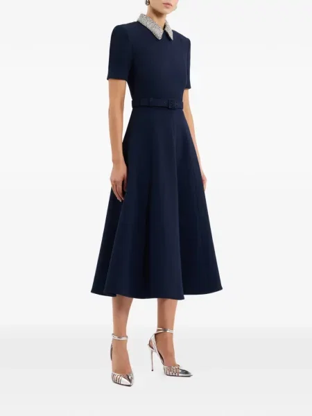 Rochie midi Rebecca Vallance albastru