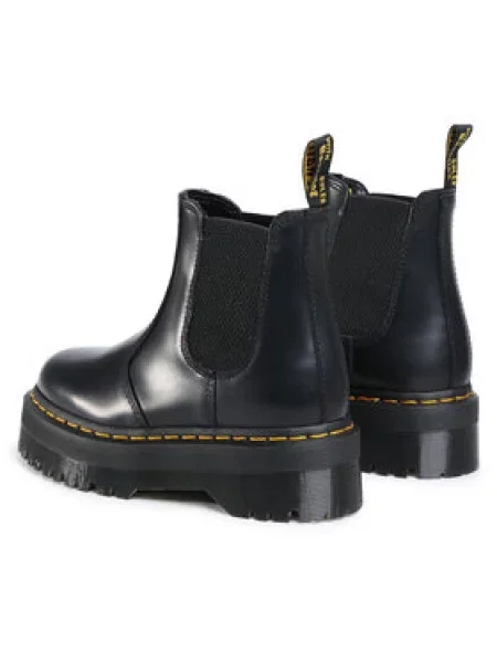 Ilgaauliai batai Dr. Martens juoda