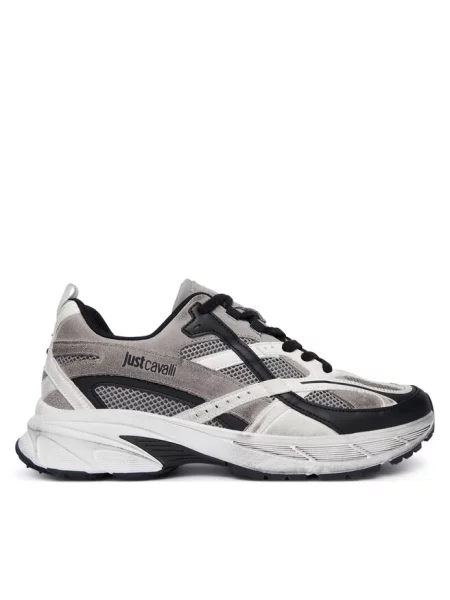 Sneakersy Just Cavalli szare