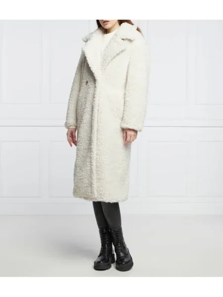 Palton Ugg alb