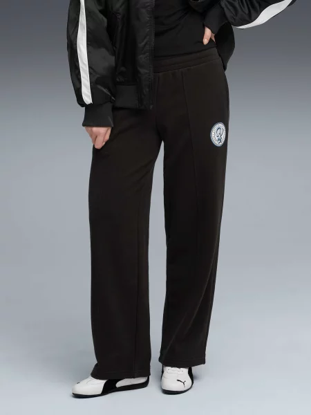 Штани спортивні PUMA Wardrobe Ess Sweatpants комбінований верх чорний