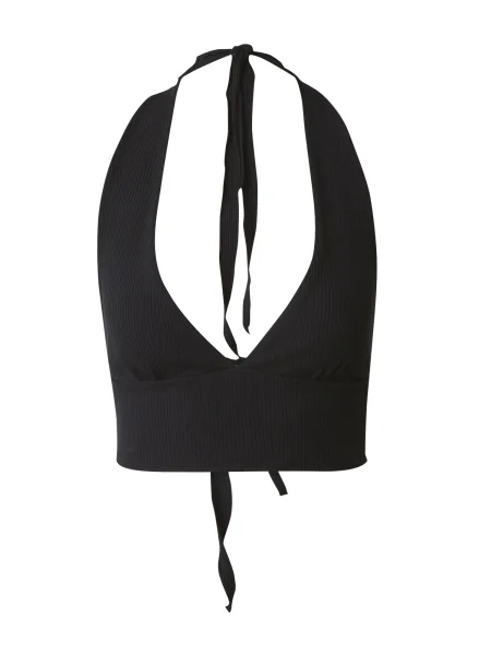 VIERVIER Top Philine' negru