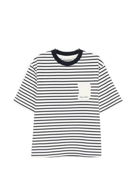 Тениска Bram’s Fruit на райета бяло