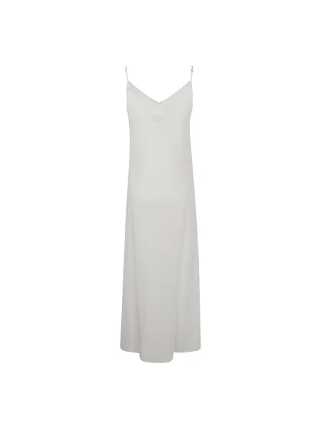 Sukienka maxi Mm6 Maison Margiela biznesowa biała