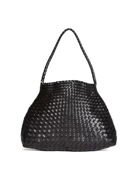 Torebka skórzana Dragon Diffusion skórzana elegancka czarna