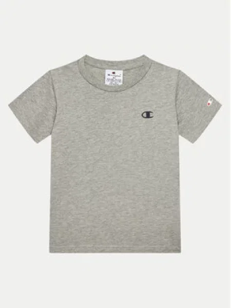 Champion Authentic Athletic Apparel Majica svijetlosiva / vatreno crvena / crna bijela