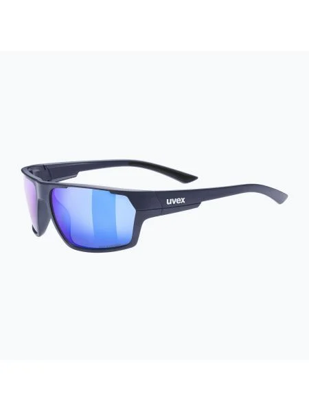 UVEX Sportstyle P deep space mat/mirror blue очила за колоездене синьо