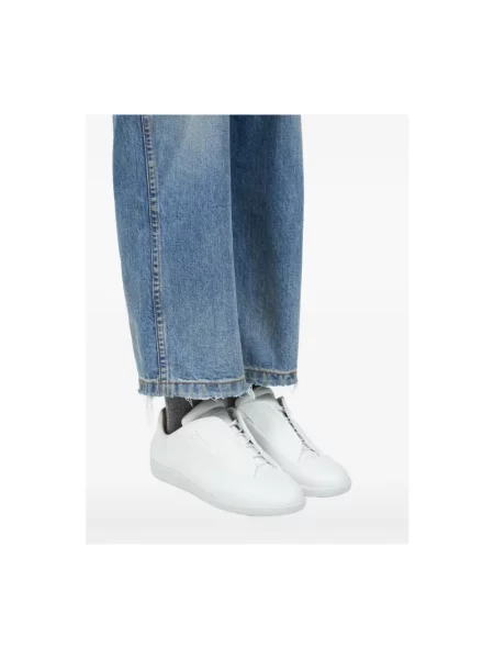 Sneakersy Maison Margiela skórzane białe