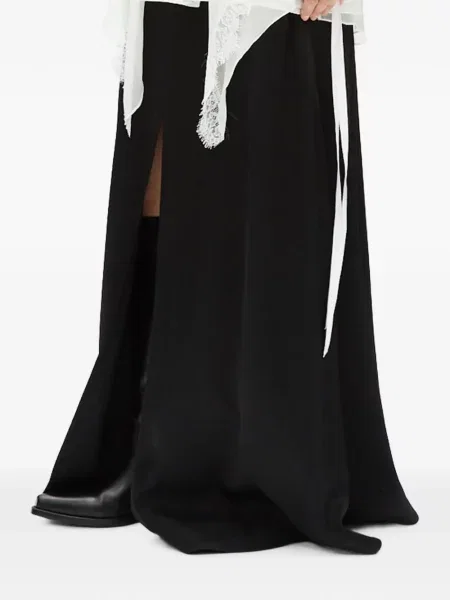 Cămașă Ann Demeulemeester din dantelă alb