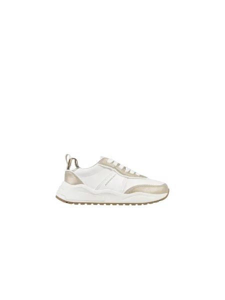 Sneakersy Alexander Smith białe