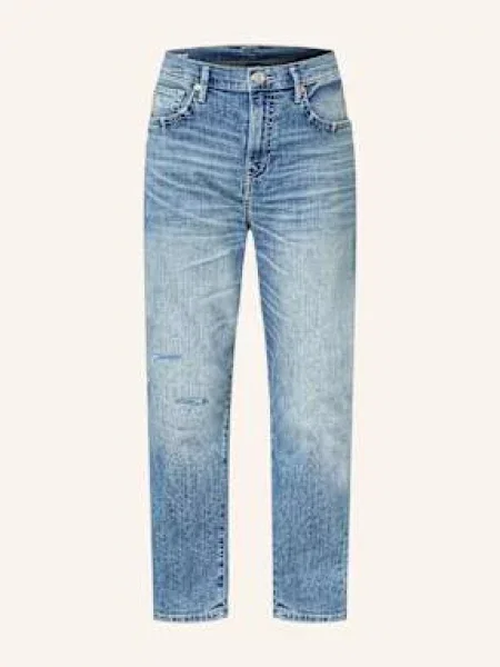 True Religion Jeansy Hope Bow Leg blau niebieskie