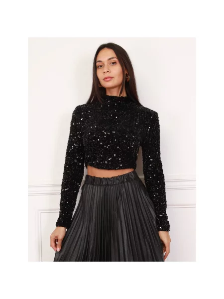 Top La Modeuse crna