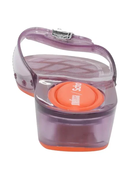 Sandale Melissa cu cataramă violet