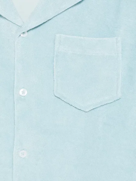 Хавлиени риза Aurélien синьо