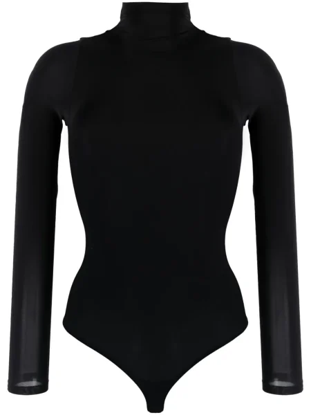 Prozirni bodi Wolford crna