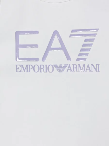 Sukienka dziecięca Ea7 Emporio Armani biała
