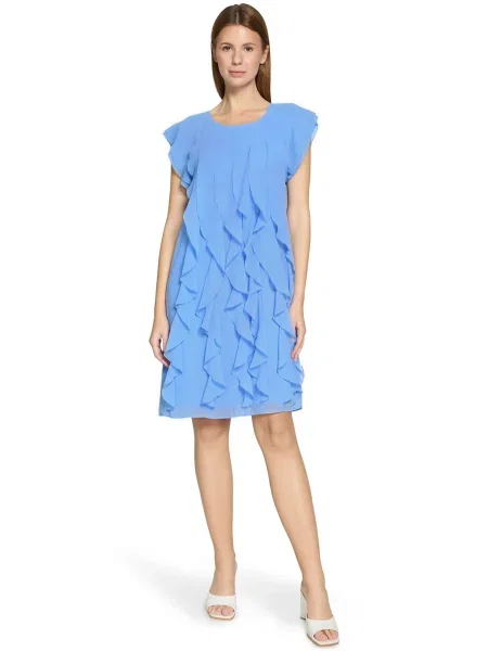 Vera Mont Rochie de cocktail regal albastru