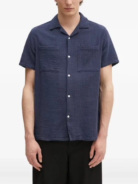 Риза Barbour синьо