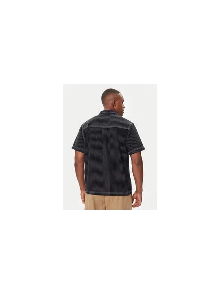 Adidas Polo marškinėliai Wabash Loose Fit juoda