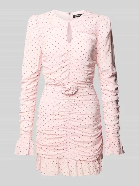 Sukienka mini o kroju slim fit z czystej Rotate