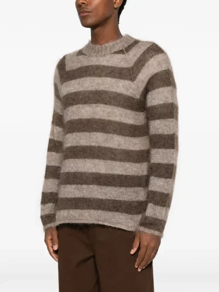 Pulover Emporio Armani de mohair maro