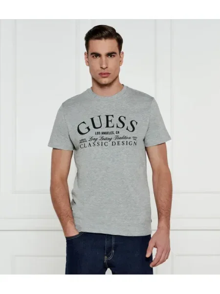 GUESS Tricou CLASSIC gri